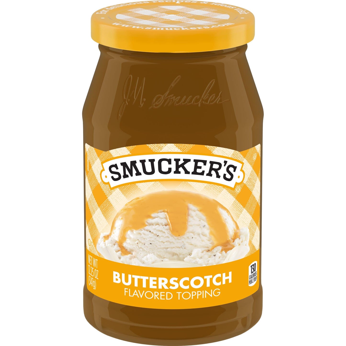 Smuckers Butterscotch Flavored Topping, 12.25 Ounces (Pack of 6)