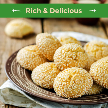 Sincerely Nuts Hulled Sesame Seeds | A Heart Healthy Snack Rich In Fiber, Minerals & Antioxidants | Source Of Plant Based Protein | Gluten Free & Kosher, Bulk 5(Lb) Bag