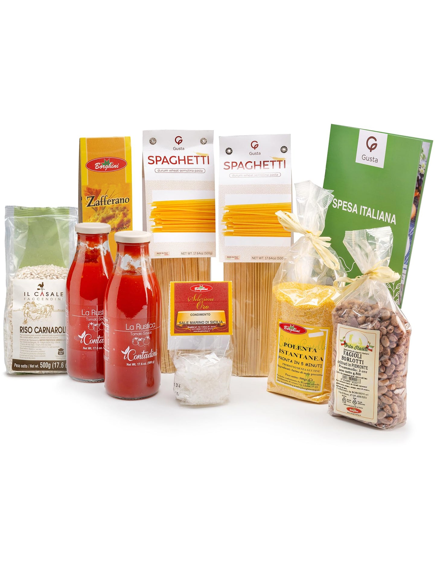 Gusta Italian Meal Kit Variety Pack - Easy-To-Prepare Authentic Italian Meals - For Gourmet Italian Food Lovers - Includes Risot