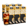 Wandering Bear Organic Caramel Cold Brew Coffee 32 fl oz 6 pack - Extra Strong Bold Smooth Unsweetened Shelf-Stable Ready to Drink Gluten Free & Vegan Iced Cold Brewed Coffee Drinks