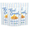 The Real Cereal Company, Organic Corn Flakes Cereal 3-Pack, Zero Sugar, Gluten-Free, Non-Gmo, Made In California