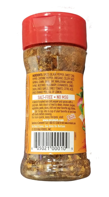 Mrs. Dash "Extra Spicy", Salt-Free Seasoning Blend Shaker 2.5 Oz