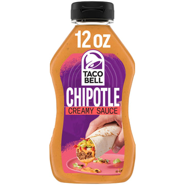 Taco Bell Creamy Chipotle Sauce, 12 Fl. Oz. Bottle