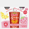 Joyba Bubble Tea Strawberry Lemonade Green Tea, 4 Pack, 12 Fl. Oz. Cups
