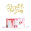 1 Pack Happy 13Th Birthday Cake Topper Glitter Number 13 Thirteen Years Old Birthday Cake Pick Decoration For 13Th Birthday Cele