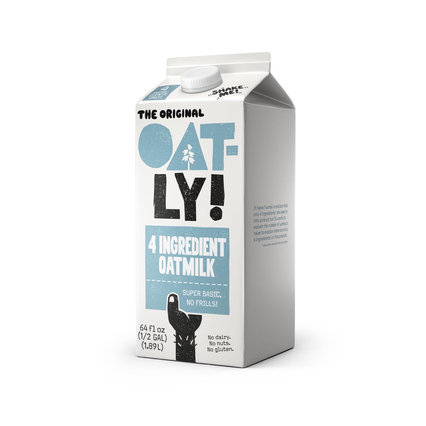 Oatly Oatmilk 4 Ingredient