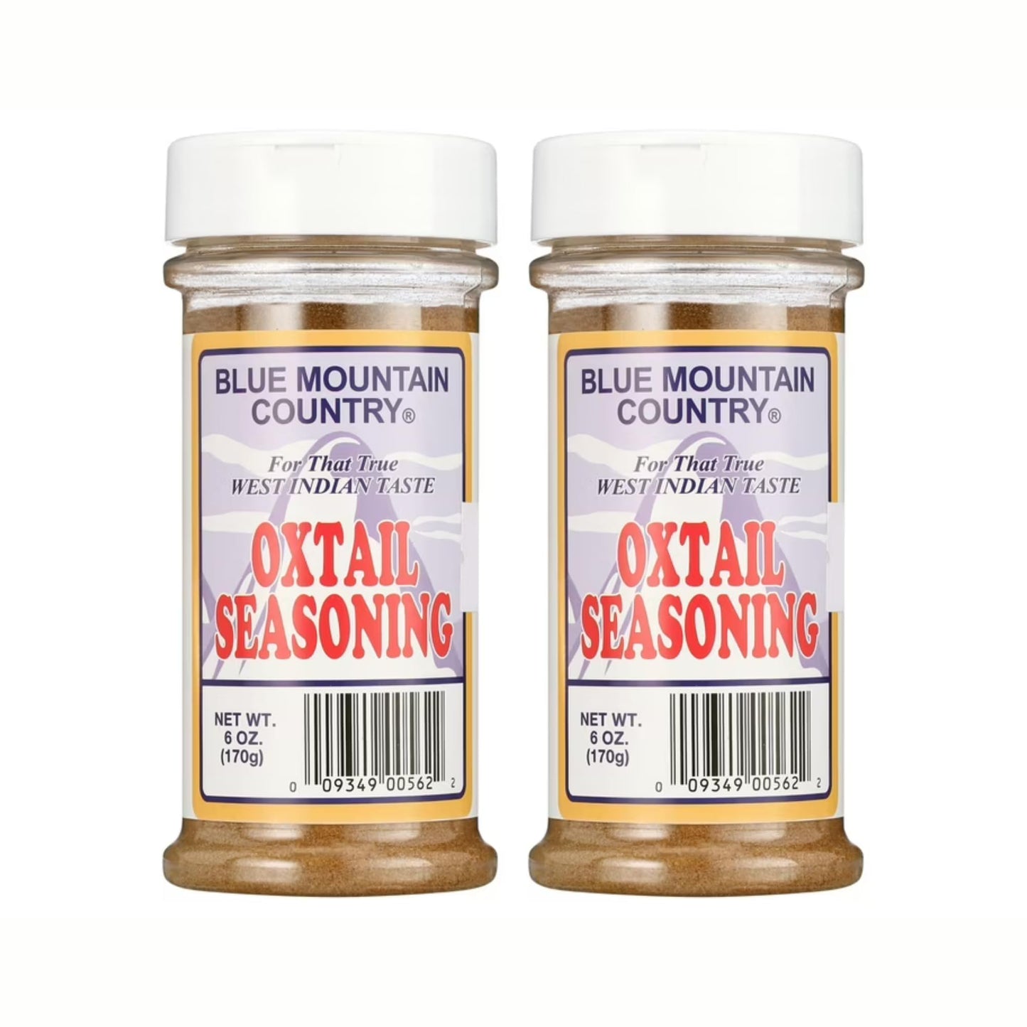 Blue Mountain Country Jamaican Oxtail Seasoning, 6 oz - Authentic Caribbean Spice Blend for Oxtail, Beef, Chicken, Soups, Stews