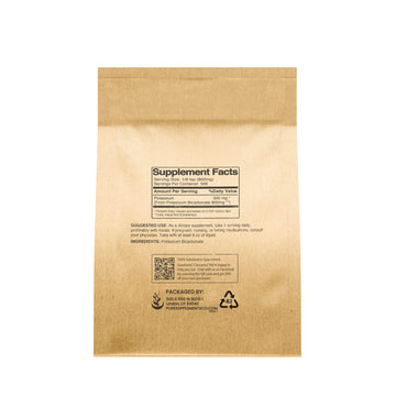 PURE ORIGINAL INGREDIENTS Potassium Bicarbonate - 16 Ounce - Food Safe Electrolyte Leavening Agent