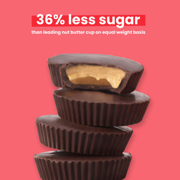 Unreal Dark Chocolate Peanut Butter Cups (3 Value Size Bags) | Vegan, 5G Sugar | Gluten Free, Fair Trade, Non-Gmo | 9.5Oz Each