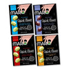 Mario Camacho Foods Pitted Snack Olives, Variety Pack, 1.05 oz Pouches (Pack of 12) - 3 Each of Green with Sea Salt, Savory Pepp