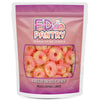 Freeze Dried Peach Rings Candy - Crunchy & Sweet, Large 7 Oz Resealable Bag For Freshness, Gift & Snack - Large Bag Freeze-Dried