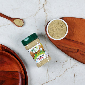 Rani Organic Cardamom (Elachi) Ground, Powder Indian Spice 3Oz (85G) Pet Jar ~ All Natural | Vegan | Gluten Friendly | Non-Gmo | Indian Origin | Usda Certified Organic