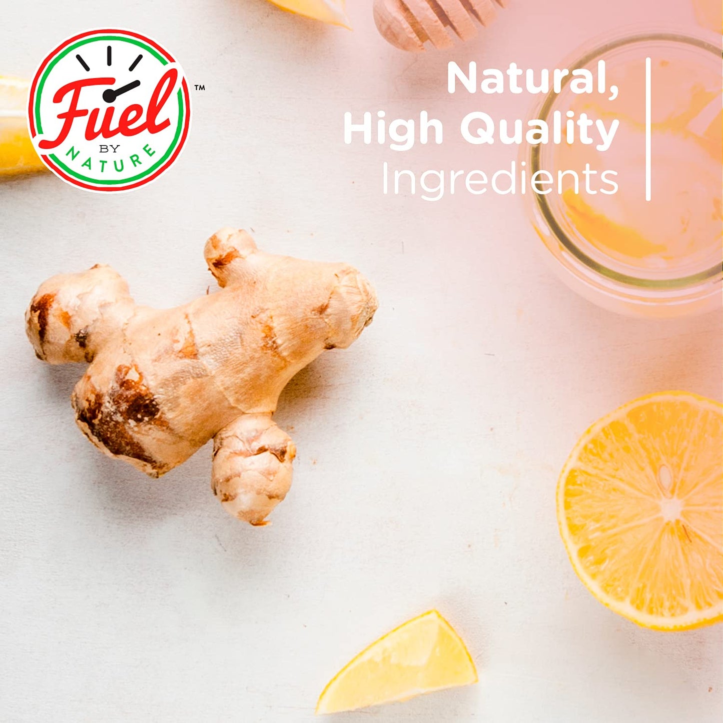 Fuel By Nature Dried Crystallized Ginger, High Energy Snack, 3 lb, Bulk Packaging