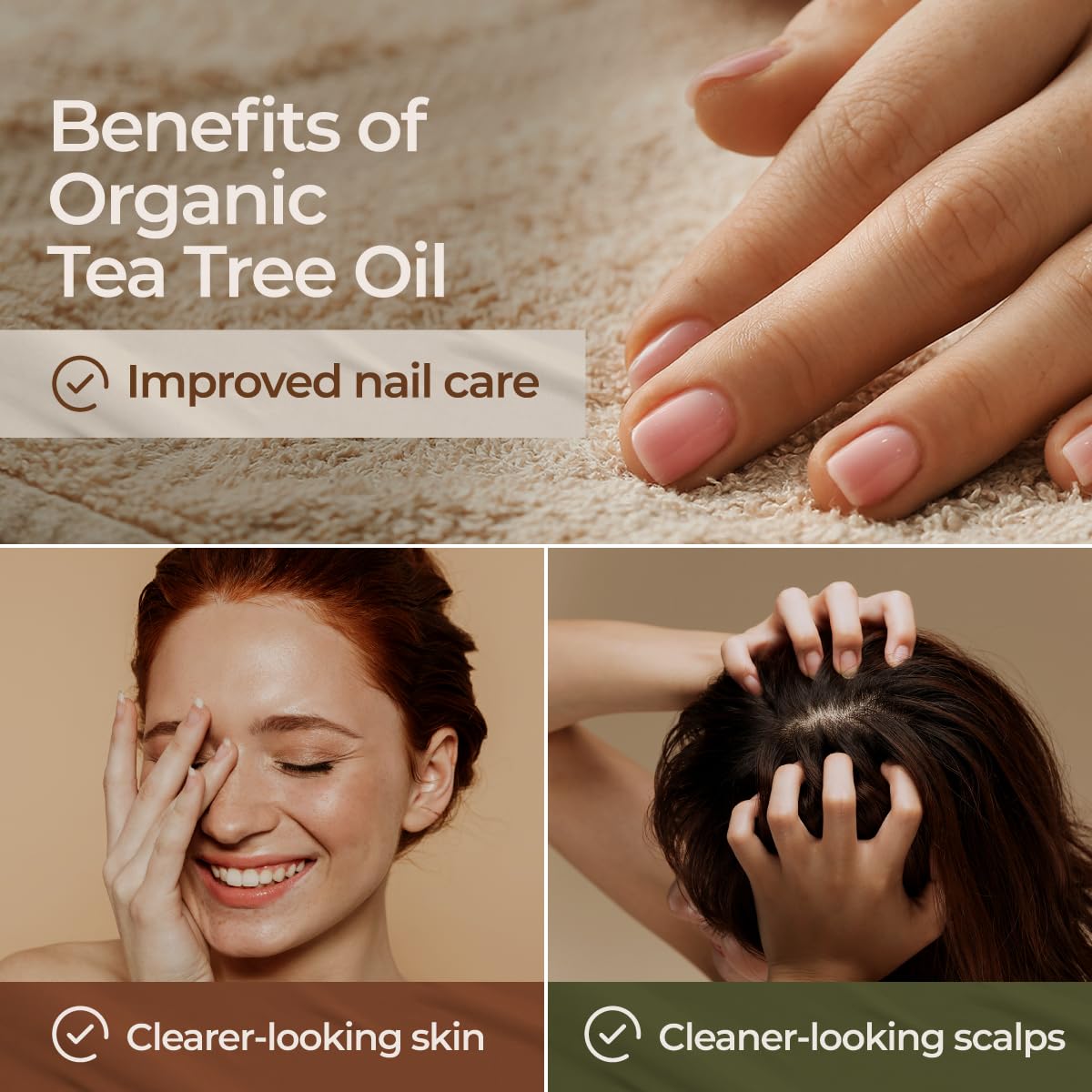 Gya Labs Australian Organic Tea Tree Oil For Skin - 100% Natural Tea Tree Oil For Hair - Tea Tree Oil For Face - Tea Tree Essent