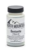 North Mountain Supply BT-4oz Food Grade Bentonite Clay, 4 Ounces, Gray, Clay Material