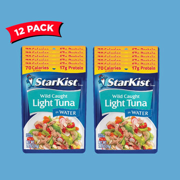 Starkist Chunk Light Tuna In Water, 2.6 Oz, Pack Of 12