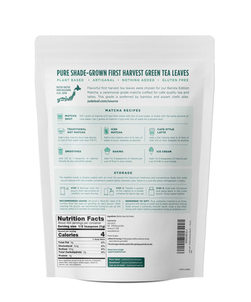 Jade Leaf Matcha Ceremonial Grade Matcha Green Tea Powder - Authentic Japanese Origin - Artisanal Barista Edition For Cafe Quali