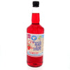 Hypothermias Shaved Ice & Snow Cone Syrup - BPA-Free Recyclable Plastic Bottle Quart (32 Fl. Oz) - Strawberry - Made with Non-GM