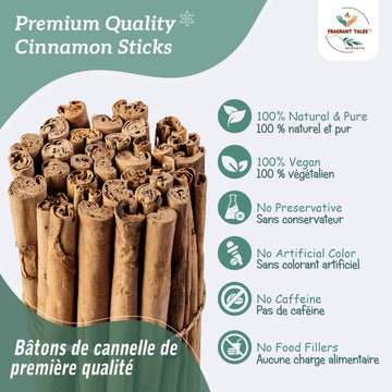 Premium Organic Ceylon Cinnamon Sticks - 1 Oz (28G), 4'' Cut 5 To 7 Sticks, True Ceylon, Usda Certified, Non-Gmo, Gluten-Free, P