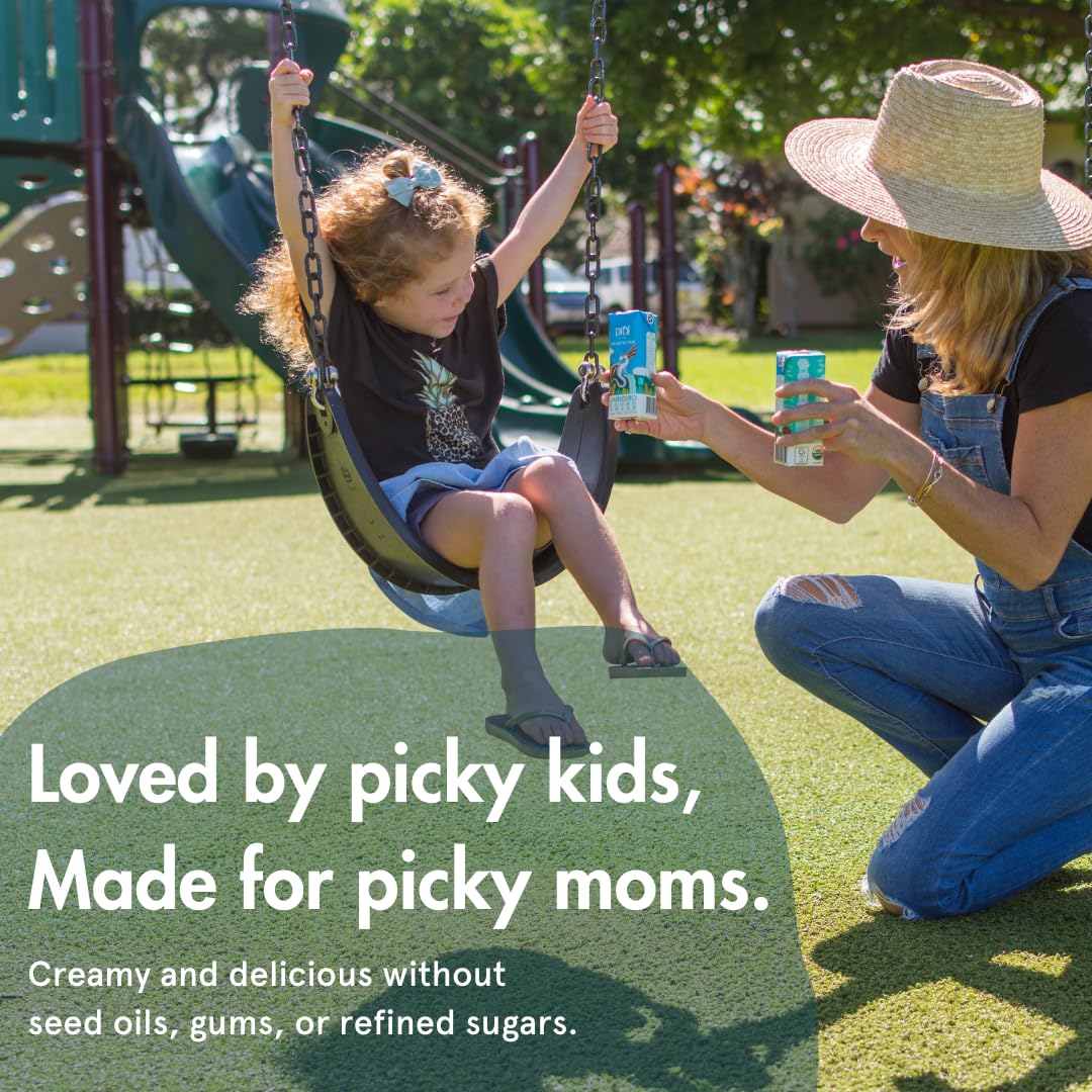 Kiki Milk Plant Based Milk - Organic Original Milk - On-The-Go Calcium & Magnesium Source - Gluten, Gum, Soy, Glyphosate Free, N