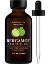 Brooklyn Botany Bergamot Essential Oil - 100% Pure And Natural - Therapeutic Grade Essential Oil With Dropper - Bergamot Oil For