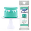 Satin Ice Fondant, Turquoise, 4.4 Ounce