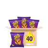 Takis Fuego 40 pc / 1 oz Multipack - Hot Chili Pepper & Lime Flavored Extreme Spicy Rolled Tortilla Chips - Individual Bags, Per