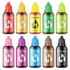 Herbeklab Food Coloring Liquid Food Dye Water Based Food Color 10 Colors x 20 ml Liquid Food Coloring Set Concentrated Slime Dye