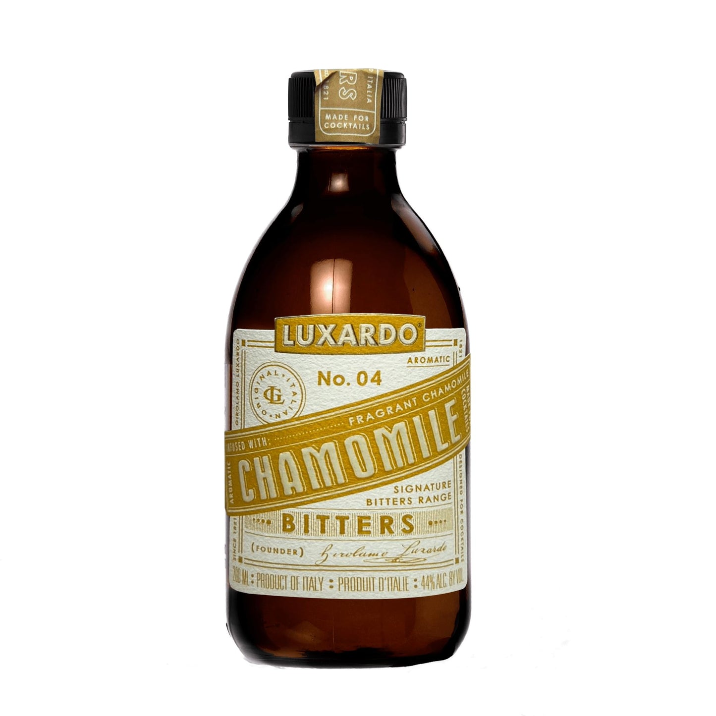Luxardo Aromatic Infused Cocktail Bitters, 200 ml, Essential Ingredients for Drinks, Product of Italy