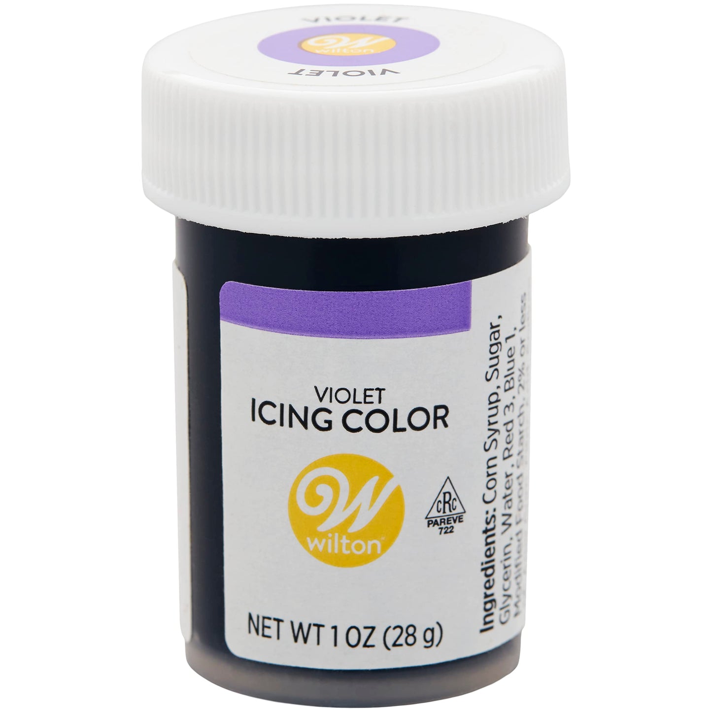 Wilton Leaf Green & Violet Icing Colors, 1 Oz. Each - Green & Violet Gel Food Coloring