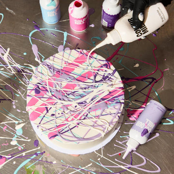 Colour Mill Chocolate Drip Easy-Melt Drizzle For Desserts, 125 Grams Bright White