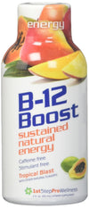 1st Step for Energy B-12 Shot Maximum Energy, Tropical Blast, 2-Ounce, 12 per Box