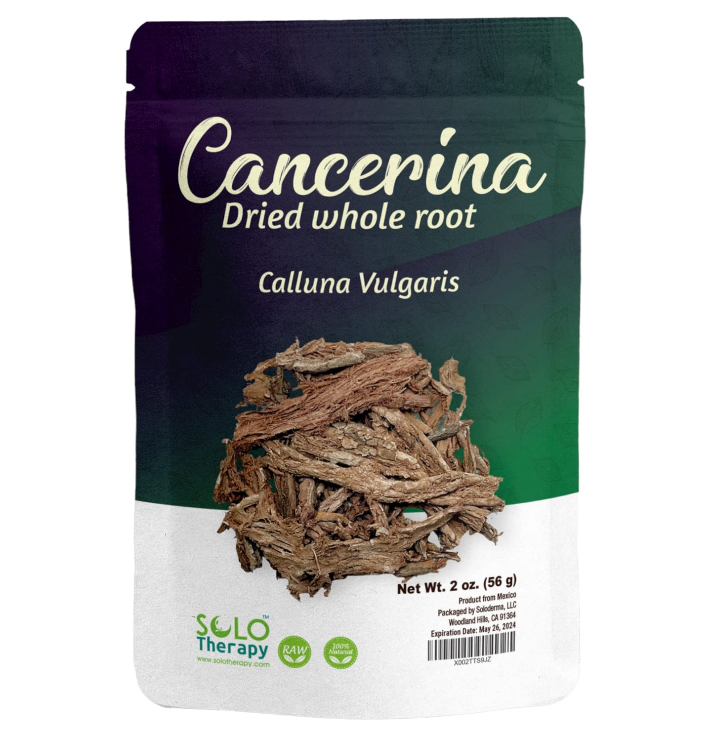 Cancerina Herb 2 Oz - 100% Natural Calluna Vulgaris Cancerina Tea Cancerina Hierva Mexicana Resealable Bag Product From Mexico Packaged In The Usa (2 Ounces)