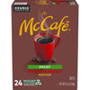 Mccafe Premium Roast Decaf K-Cup, 24/Bx