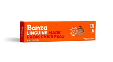 Banza Chickpea Pasta, Linguine - Gluten Free Healthy Pasta, High Protein, Lower Carb And Non-Gmo - (Pack Of 12)