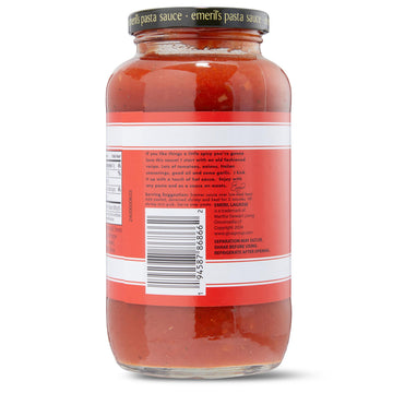 Emeril Lagasse Pasta Sauce - Arrabbiata 2-Pack - Gourmet, Bold Flavor - 25 Oz Jars for Pasta, Spaghetti, Pizza
