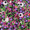 Halloween Sprinkles Pearl Sugar Eyeball Candy 120G/ 4.2Oz Baking Edible Cake Decorations Cupcake Toppers Cookie Decorating Ice C