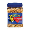 Planters Dry Roasted Peanuts, 34.5 Oz Resealable Plastic Jars (Pack Of 6) - Peanuts With Sea Salt - Peanut Snacks - Shareable Snacks - Great School Snack Or Work Snack - Kosher