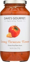 DAVES GOURMET SAUCE PARMSN RMANO CRMY 25OZ