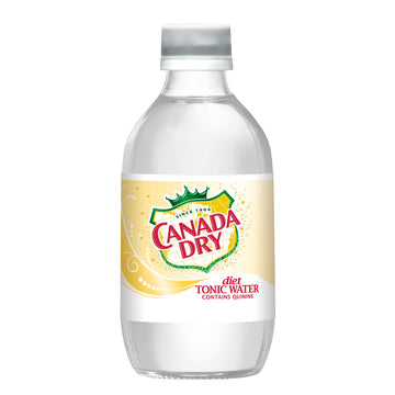 Canada Dry Diet Tonic Water, 10 Fl Oz Plastic Bottle, Pack of 6