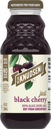 R.W. Knudsen Just Black Cherry Juice, 8 fl oz (12 Pack) - All-Natural Juice, No Added Sugar