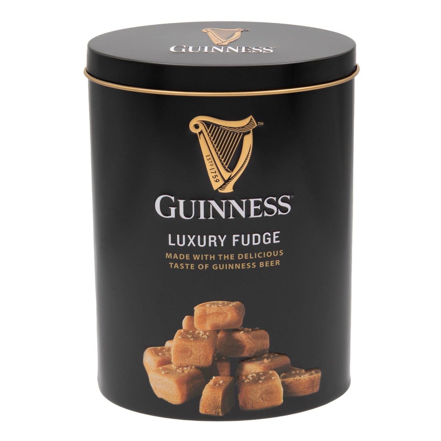 Gardiners Of Scotland Handmade Fudge 250G Tin Guinness Stylish Fudge