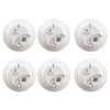 First Alert Brk Sc9120B-6 Hardwired Smoke And Carbon Monoxide Detector (Co) With Battery Backup. 6-Pack , White