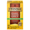Twinings Decaffeinated Earl Grey Black Tea Individually Wrapped Bags, 20 Count (Pack Of 6), Flavoured With Citrus And Bergamot, Enjoy Hot Or Iced | Packaging May Vary