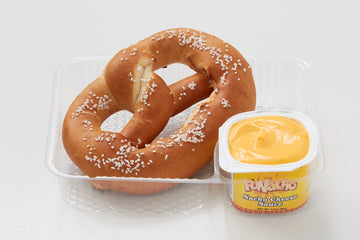 Pretzelhaus Bakery Authentic Bavarian Plain Soft Pretzel | Individually Wrapped Pretzels | Pairs Perfectly With Funacho Cheese,