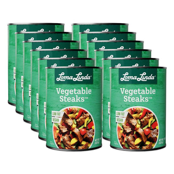Loma LindaA Vegetable Steaks (15 oz) 12 pack