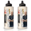 Guy FieriS Flavortown Famous Donkey Sauce - Garlic Aioli Sauce For Chicken Fries Dips Burgers & Sandwiches Gourmet Condiment - 12 Ounce Bottle (Pack Of 2)