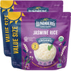 Lundberg Rice, Microwave or Stovetop, 2-Pack - White Jasmine, Long-Grain, Fluffy & Aromatic, Ready in 2 Minutes, Regenerative Or