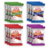 Betty Lou s Fruit Bars Variety Pack, Gluten Free Snacks for Adults and Kids, 4 Flavors of Vegan Breakfast & Cereal Bars, Apple
