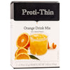 Proti-Thin Orange Fruit High Protein Drink Mix - Instant Refreshment With Natural Flavors | Low Calorie & Low Carb Fat & Sugar-Free Gluten-Free | Proti Thin Fruit Drink Mix 7 Servings/Box